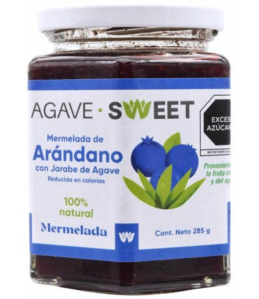 MERMELADA DE ARANDANO 285 G AGAVE SWEET