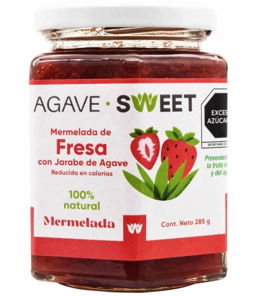 MERMELADA DE FRESA 285 G AGAVE SWEET