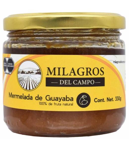 MERMELADA DE GUAYABA 330 G MILAGROS DEL CAMPO