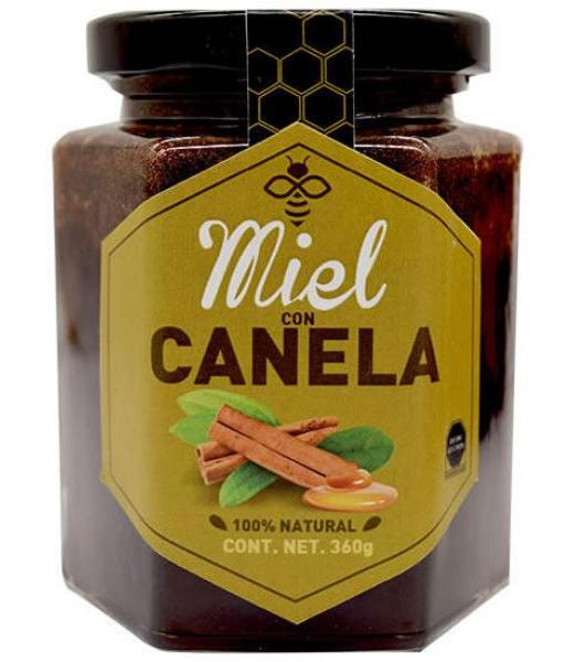 MIEL CON CANELA 360 G BEE MEL
