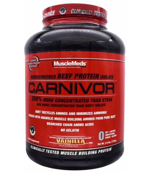 MMD CARNIVOR VAINILLA CARAMEL 4 LB MUSCLEMEDS