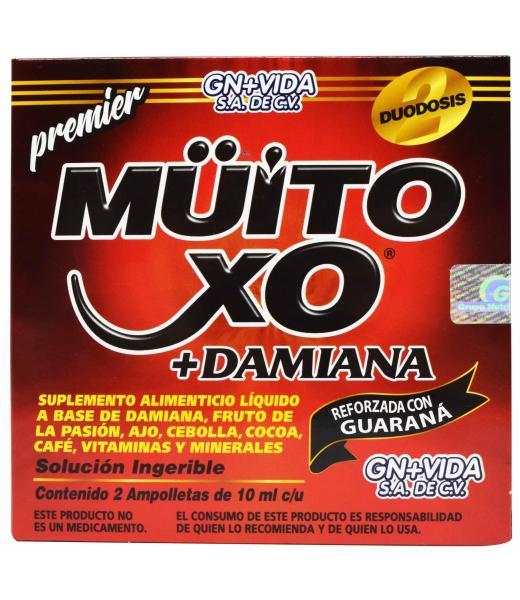 MUITO CXO DAMIANA 2 AMP 10 ML GN + VIDA