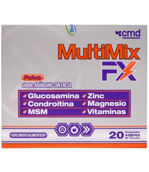 MULTIMIX FX ARANDANO FRESA 20 SOB CMD