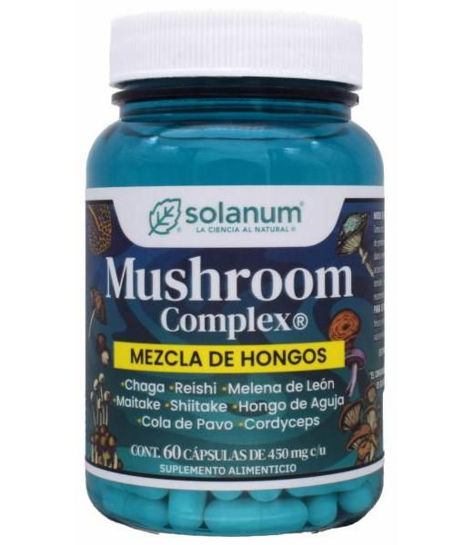 MUSHROOM COMPLEX 60 CAP SOLANUM TURQUESA