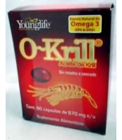 O KRILL OMEGA 3 60 CAP NATURAL WISDOM