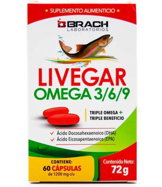 OMEGA 3 6 9 60 CAP LIVEGAR