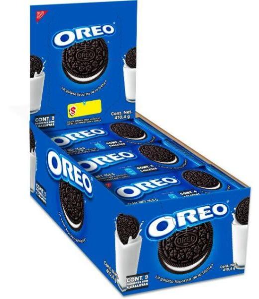 OREO PAQ. 9 PZ DE 46.5 GR