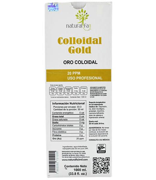 ORO COLOIDAL x 60 ml - Natural Dietética Online