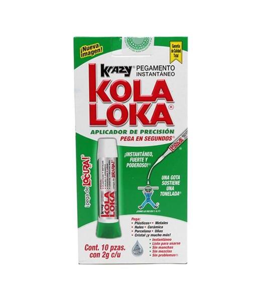 PEGAMENTO KOLA LOKA MULTIUSOS PAQUETE CON 10 PIEZAS DE 2 GR