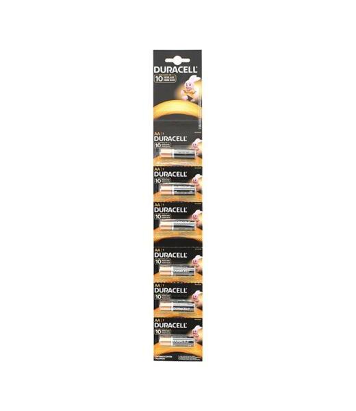 PILA DURACELL AA PAQUETE CON 6 PIEZAS
