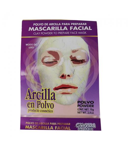 MASCARILLA FACIAL DE ARCILLA 75 GRS GN+VIDA
