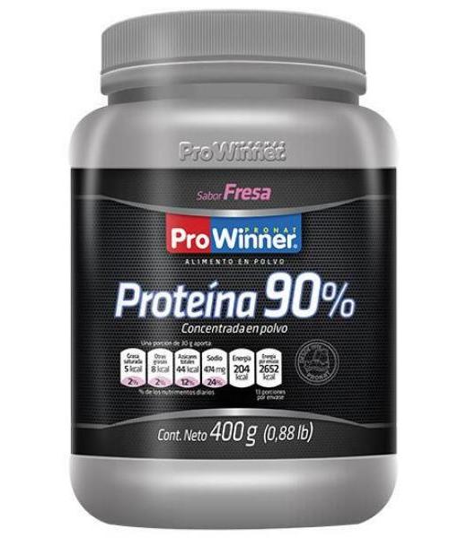 PROTEINA 90% DE SOYA FRESA 400 GR. PRONAT