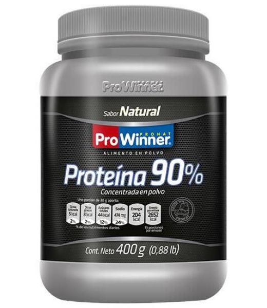 PROTEINA 90% DE SOYA NATURAL 400 GR. PRONAT