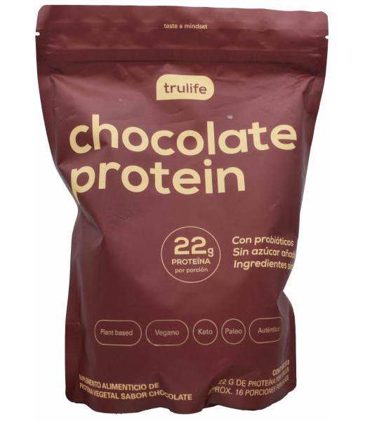 PROTEINA VEGETAL CHOCOLATE 500 G TRULIFE