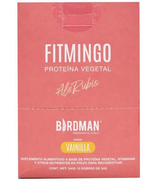 PROTEINA VEGETAL VAINILLA 10 SOB 34 G C U BIRDMAN P 10