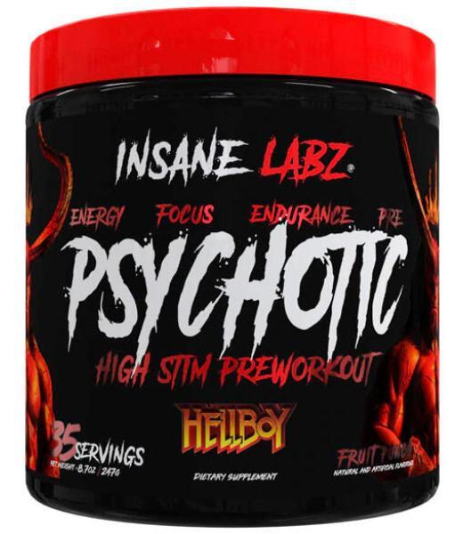 PSYCHOTIC HELLBOY FRUIT PUNCH 248.5 G (35 SRVS) INSANE LABZ