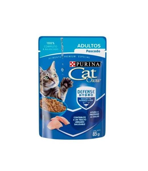 PURINA CAT CHOW ADULTOS CARNE SOBRE DE 85 GR