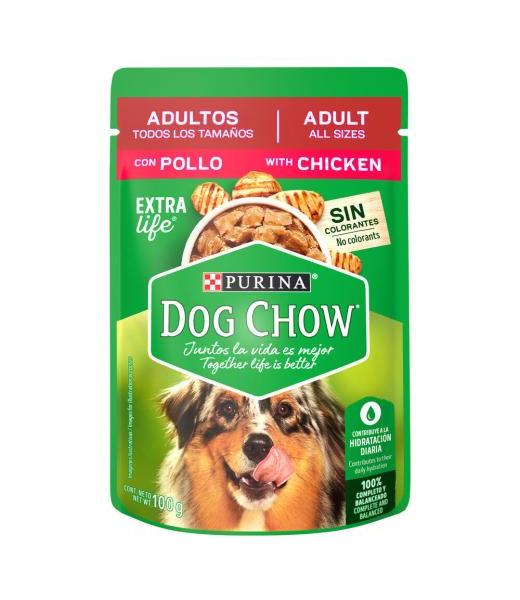 PURINA DOG CHOW SABROSOBRES ADULTOS POLLO 100 GR