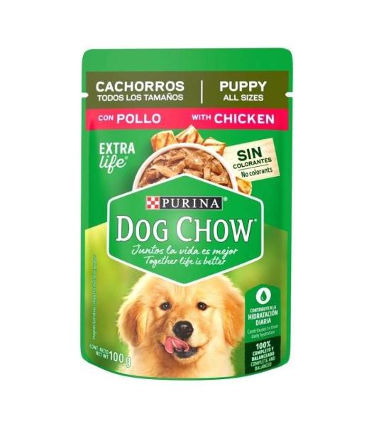 PURINA DOG CHOW SABROSOBRES CACHORROS POLLO 100 GR
