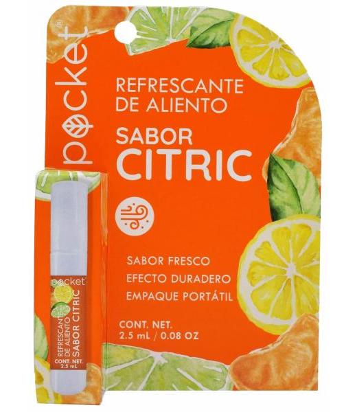 REFRESCANTE DE ALIENTO CITRIC 2.5 ML POCKET