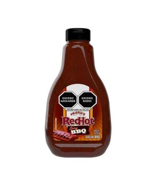 SALSA BBQ SPICY FRANKS RED HOT 575 GR