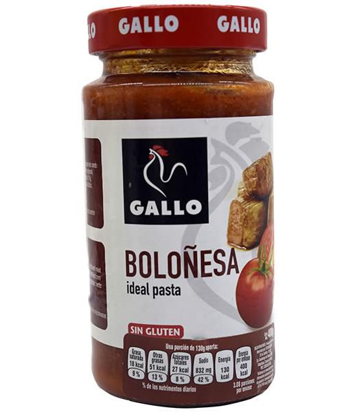 SALSA BOLOÑESA 400 G GALLO