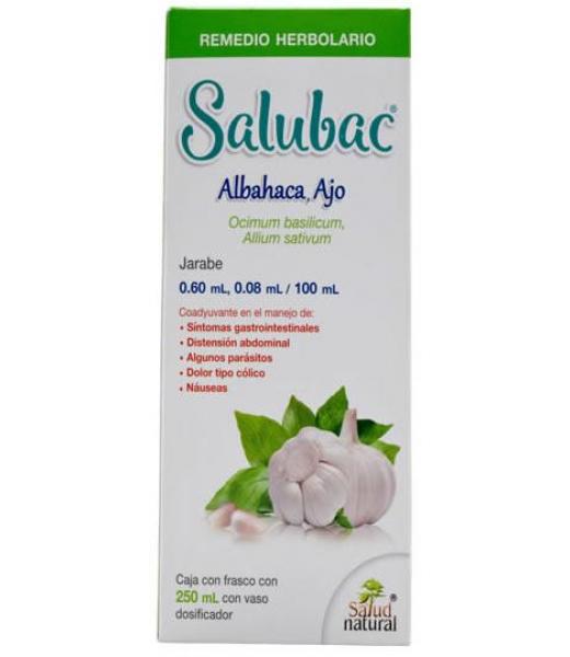 SALUBAC ALBAHACA AJO 100 ML SALUD NATURAL