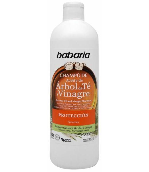 SHAMPOO ARBOL DE TE Y VINAGRE 700 ML BABARIA