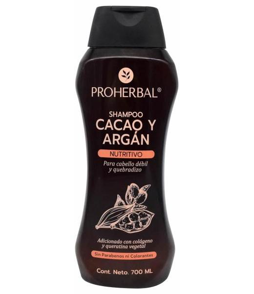 SHAMPOO CACAO Y ARGAN 700 ML PROHERBAL