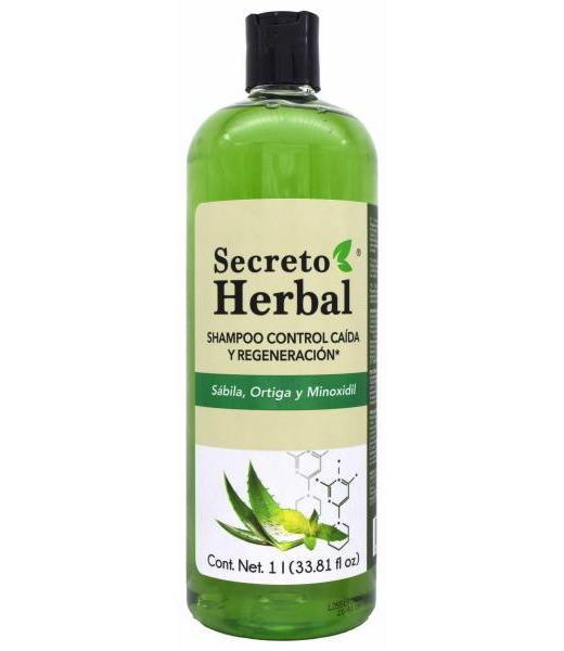 SHAMPOO CONTROL CAIDA Y REGENERACION 1 L SECRETO HERBAL