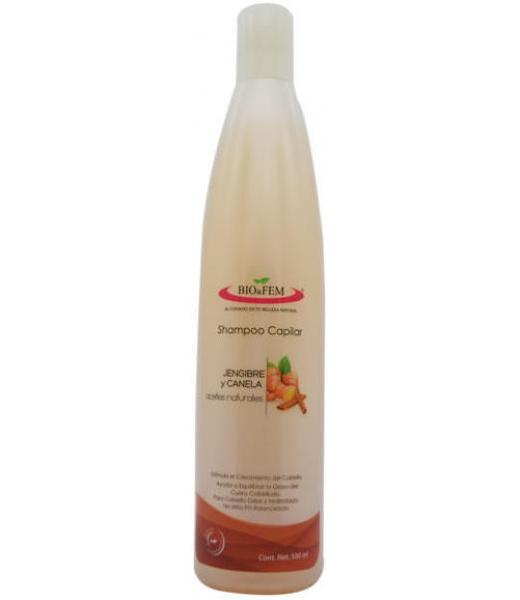 SHAMPOO JENGIBRE Y CANELA 500 ML BIO&FEM