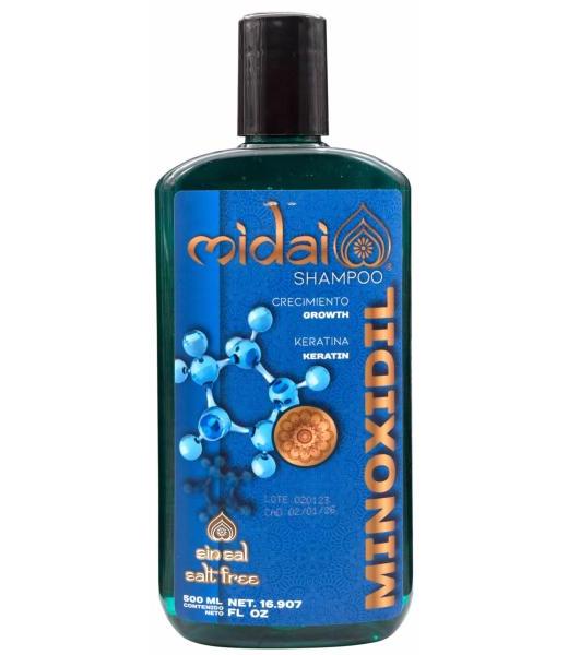 SHAMPOO COLA DE CABALLO ROMERO Y QUERATINA 500 ML MIDAI