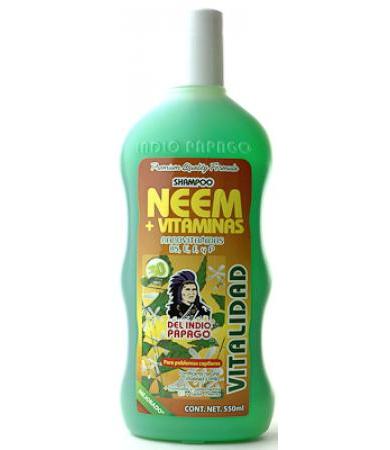 SHAMPOO NEEM VITAMINAS 550 ML DEL INDIO PAPAGO