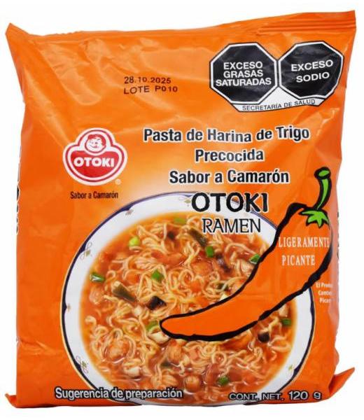 SOPA PRECOCIDA RAMEN CAMARON 120 G OTOKI