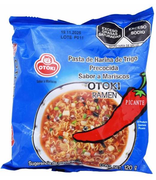SOPA PRECOCIDA RAMEN MARISCOS 120 G OTOKI