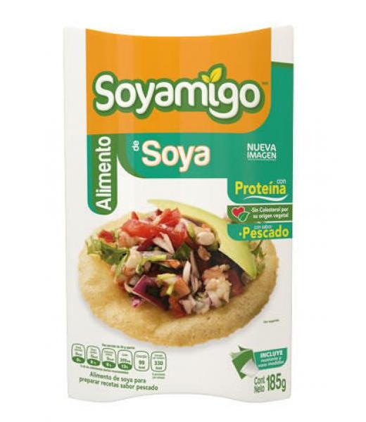 SOYAMIGO ALIMENTO DE SOYA SABOR PESCADO 185GR. SOYAMIGO