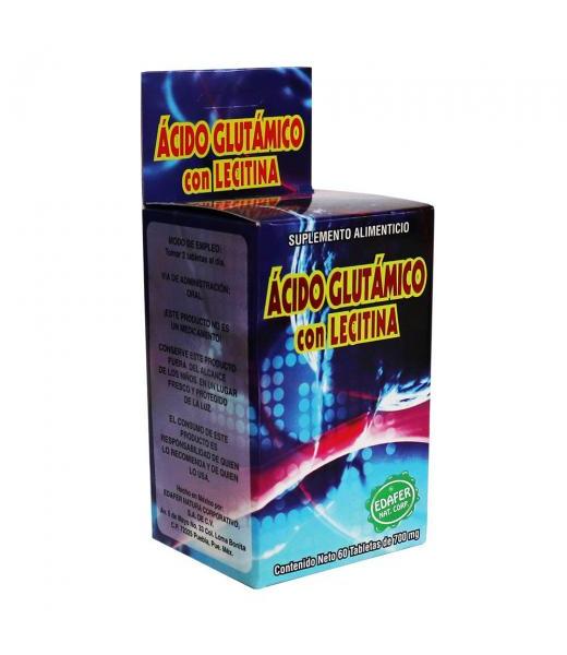 TBS. ACIDO GLUTAMICO CON LECITINA C 60