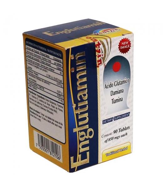 TBS. ENGLUTIAMIN C 90 ACIDO GLUTAMICODAMIANATIAMINA EMPACADORA YOATZIN