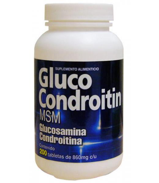 TBS. GLUCO CONDROITIN C 200 MSMGLUCOSAMINA Y CONDROITINA PRONACEN