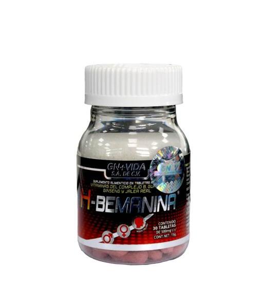 TBS. H-BEMAMINA C 30 FRASCO MINI EVITA ANEMIA Y DEMAS GN+VIDA