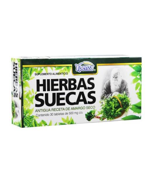 TBS. HIERBAS SUECAS C 30 500MG SOLO PARA DIABETICOS