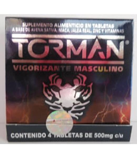 TBS. TORMAN C 4 VIGORIZANTE MASCULINO GN+VIDA