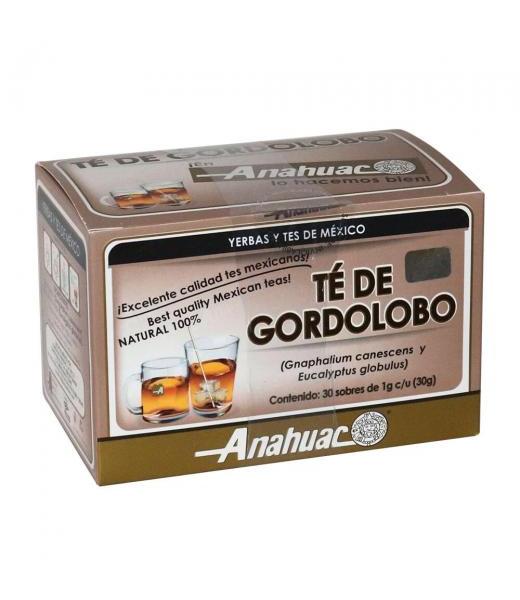 TE DE GORDOLOBO C 30 BOLSAS. ANAHUAC