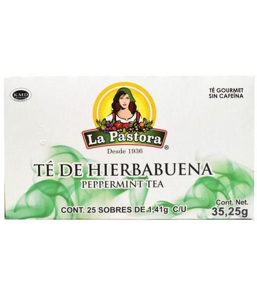 TE DE HIERBABUENA 25 SOB LA PASTORA