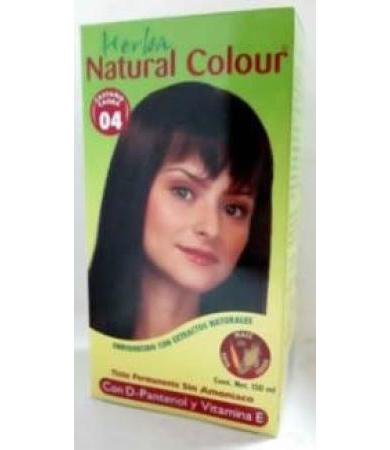 TINTE CASTAÑO CAOBA 150 ML NATURAL COLOUR