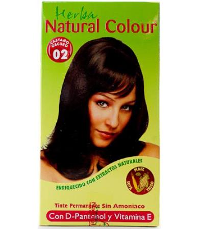 TINTE CASTAÑO OBSCURO 150 ML NATURAL COLOUR