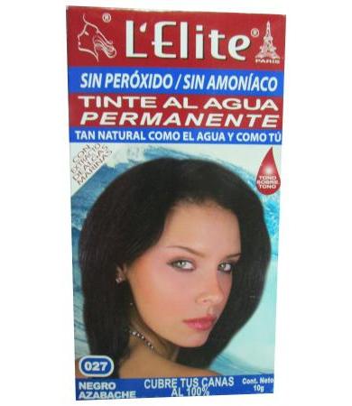 TINTE NEGRO AZABACHE 10 G LELITE