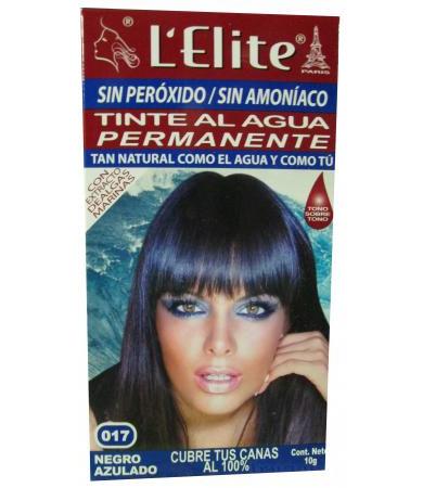 TINTE NEGRO AZULADO 10 G LELITE