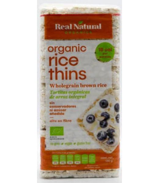 TORTITA DE ARROZ INTEGRAL 130 G REAL NATURAL