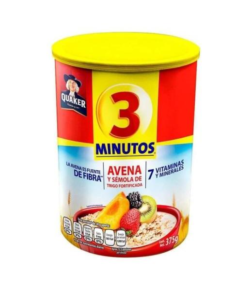 TRES MINUTOS AVENA BOTE 375GR